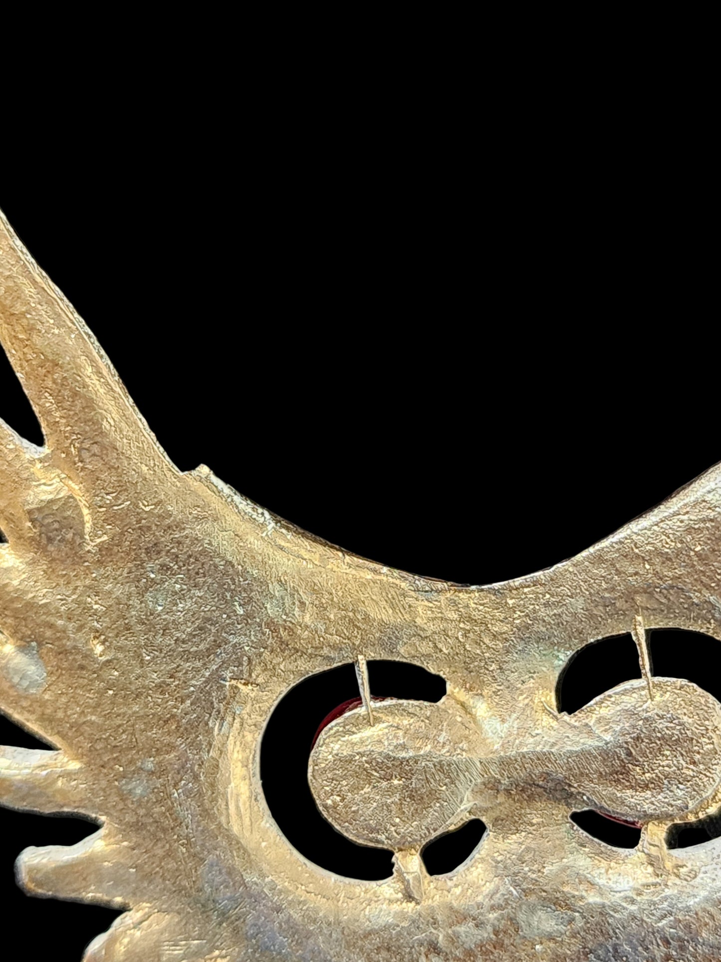 Vintage 1970s White Owl Pendant Gold Chain Necklace