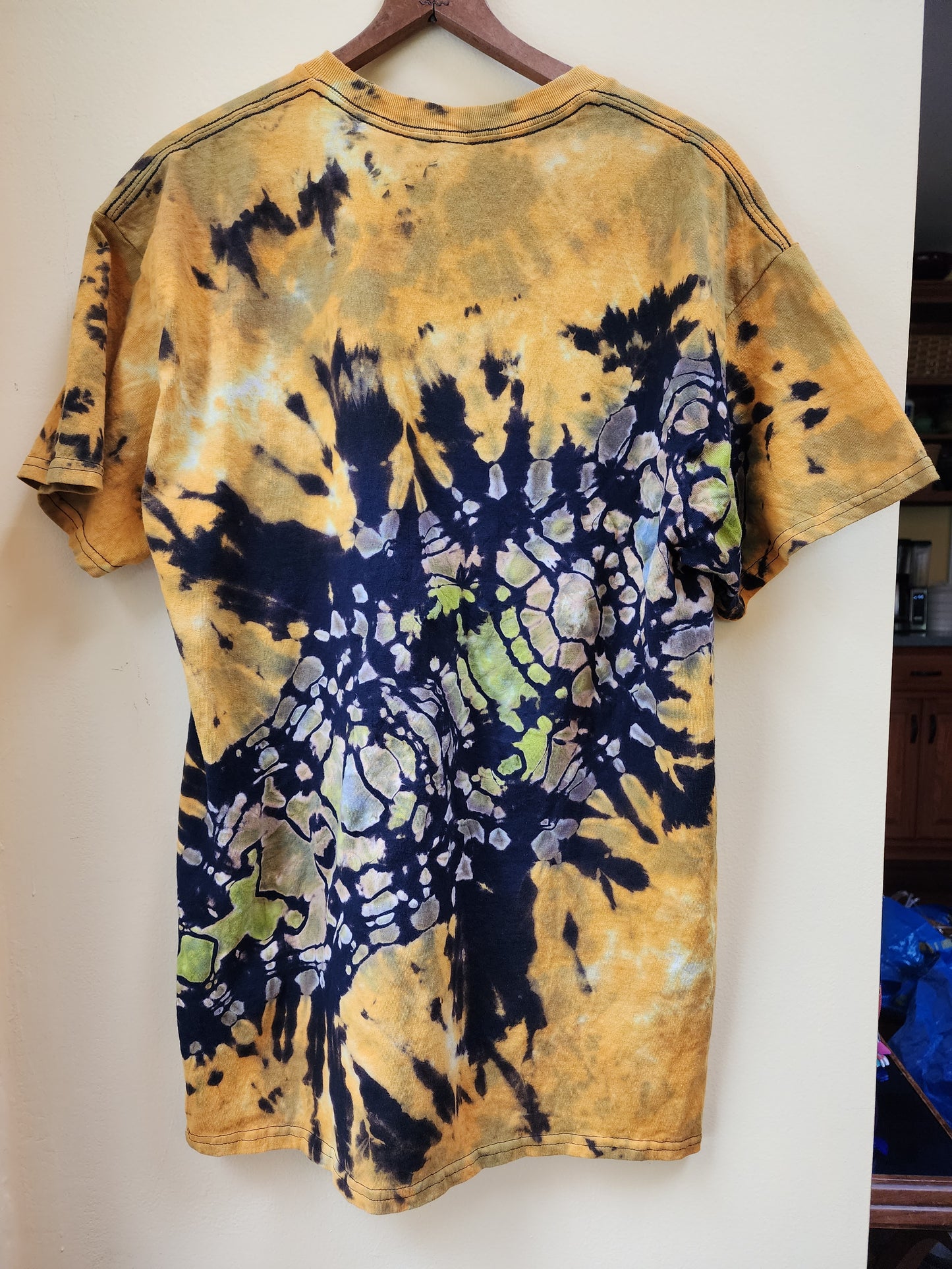 Large Double Psychedelia Tie Dye Shirt