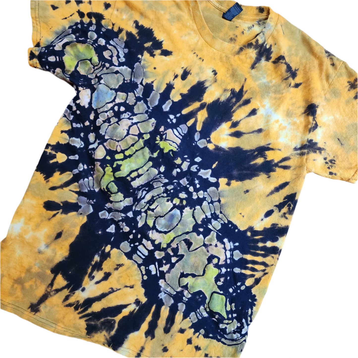 Large Double Psychedelia Tie Dye Shirt