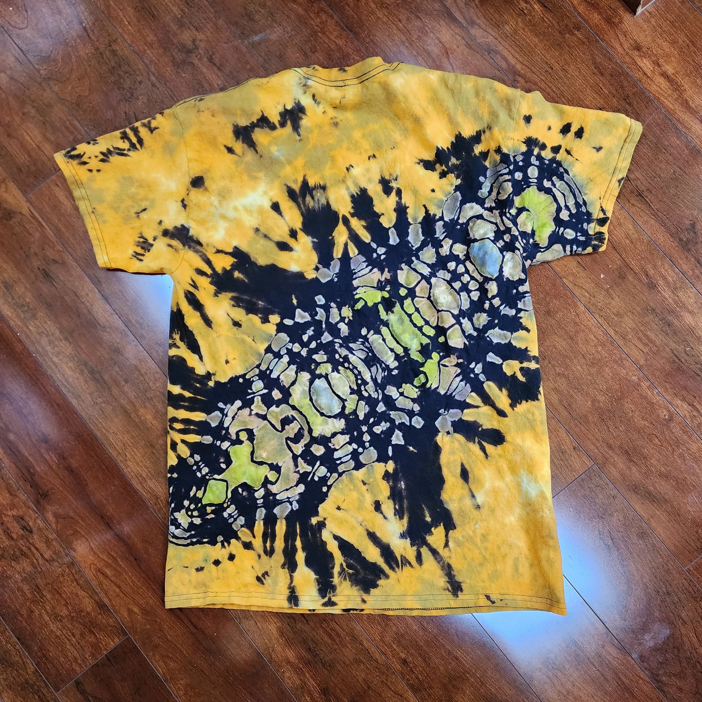 Large Double Psychedelia Tie Dye Shirt