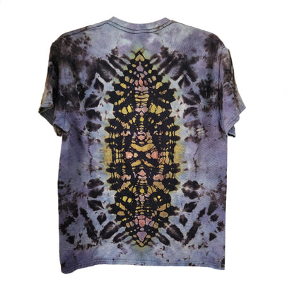 Medium Purple Double Psychedelic Tie Dye Tshirt