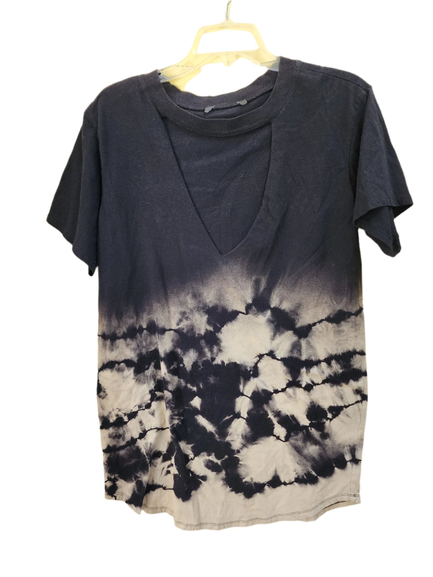 Small Peek-A-Boo Reverse Dye T-shirt Dress