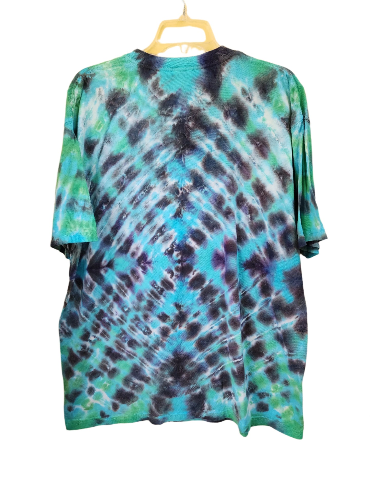 XL Gray Blue Tie Dye T-Shirt