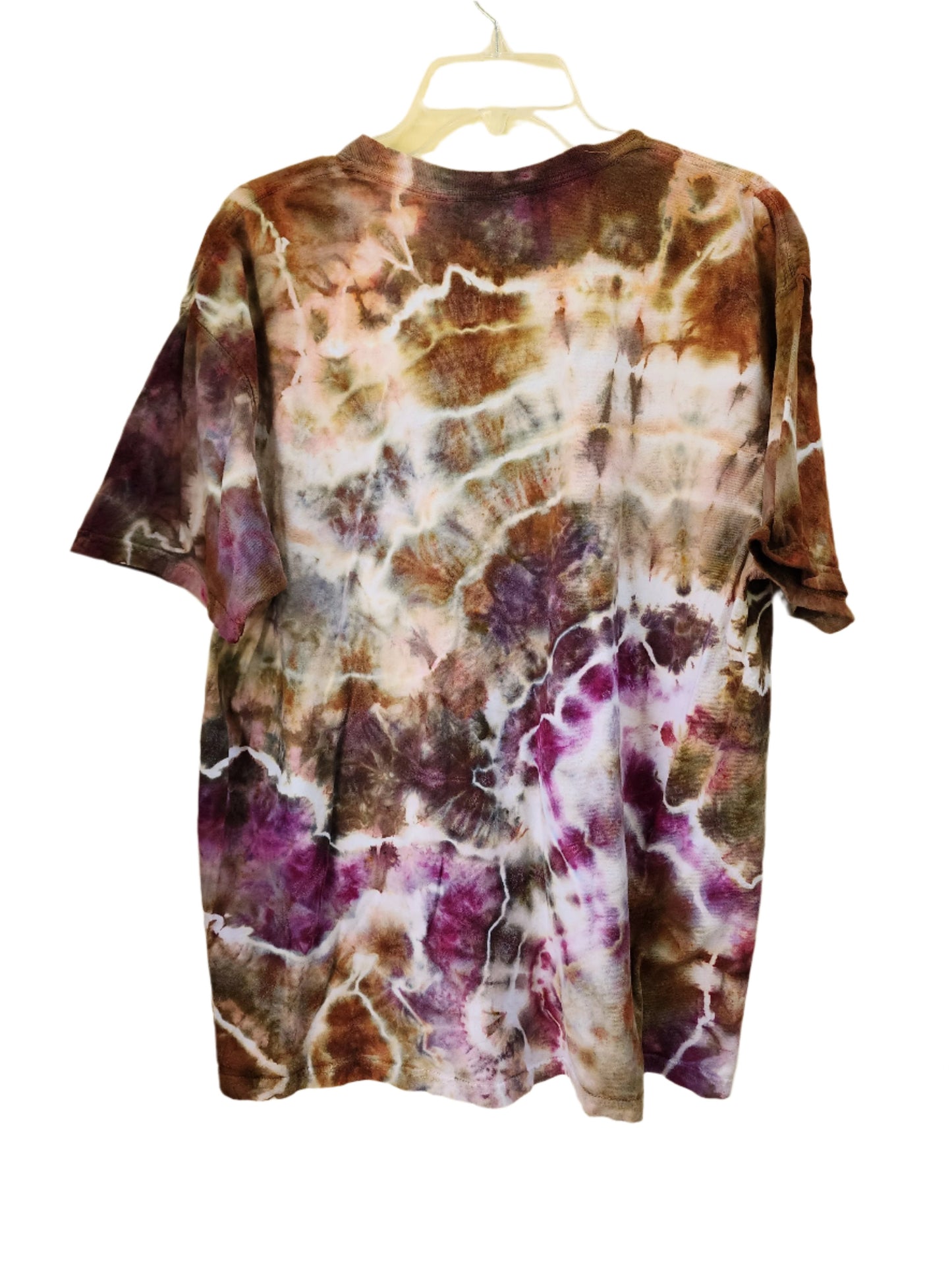 XL Unisex Neutral Geode Tie Dye Shirt