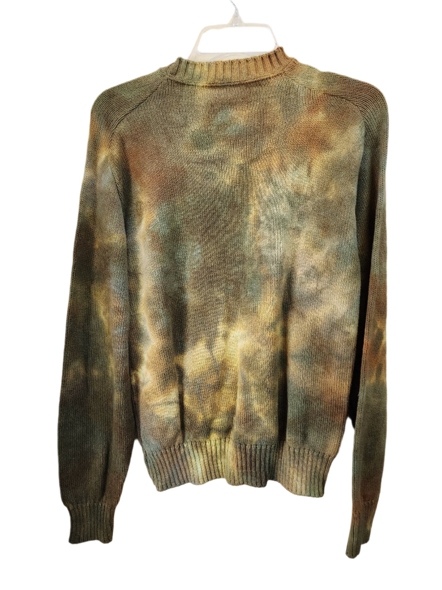 Large Vintage JCPenny Neutral Tie Dyed Sweater