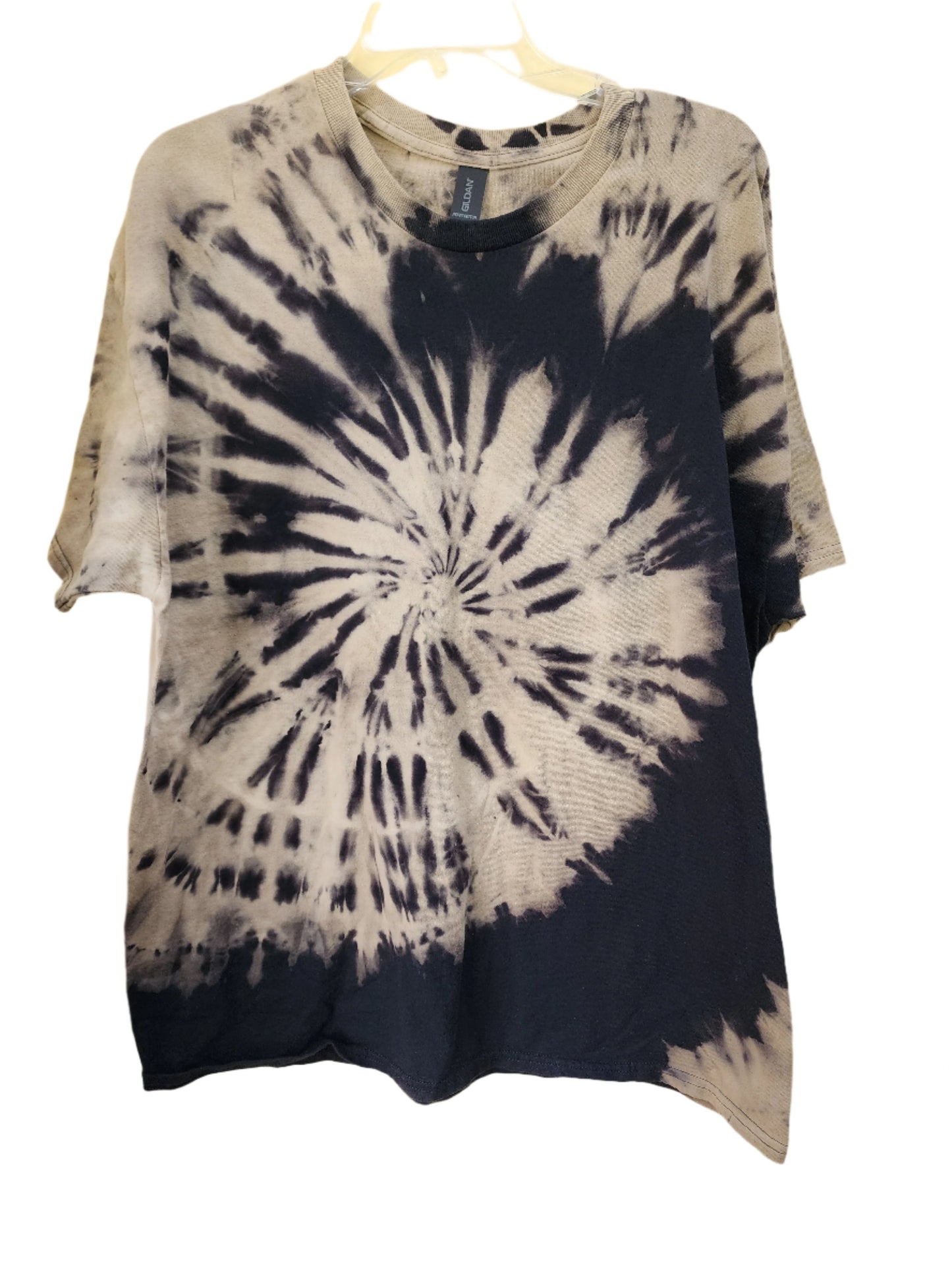 XL Reverse Spiral Reverse Dyed Unisex T-Shirt