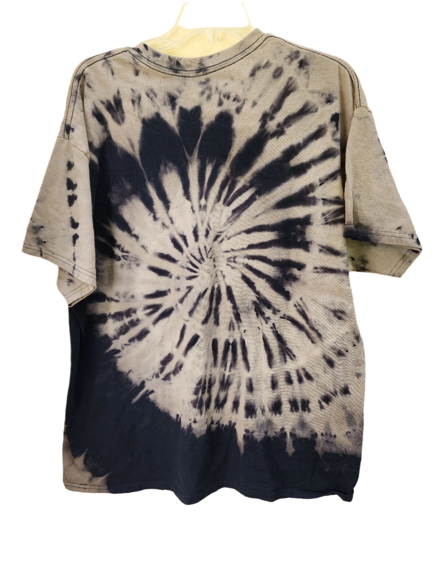 XL Reverse Spiral Reverse Dyed Unisex T-Shirt