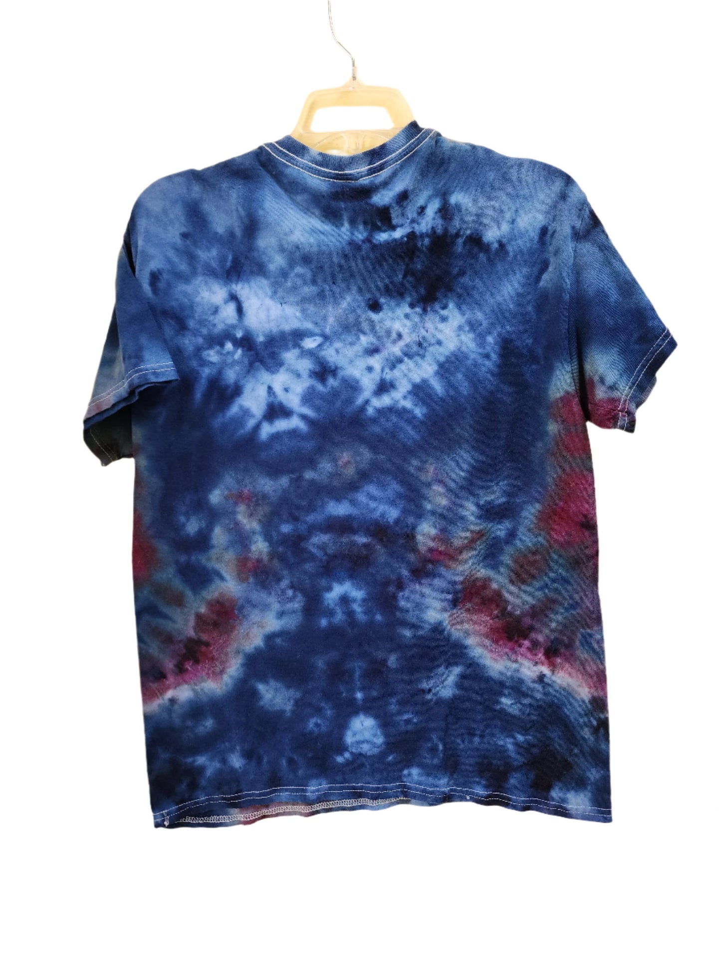 Medium Unisex Blue Star Tie Dye T-Shirt