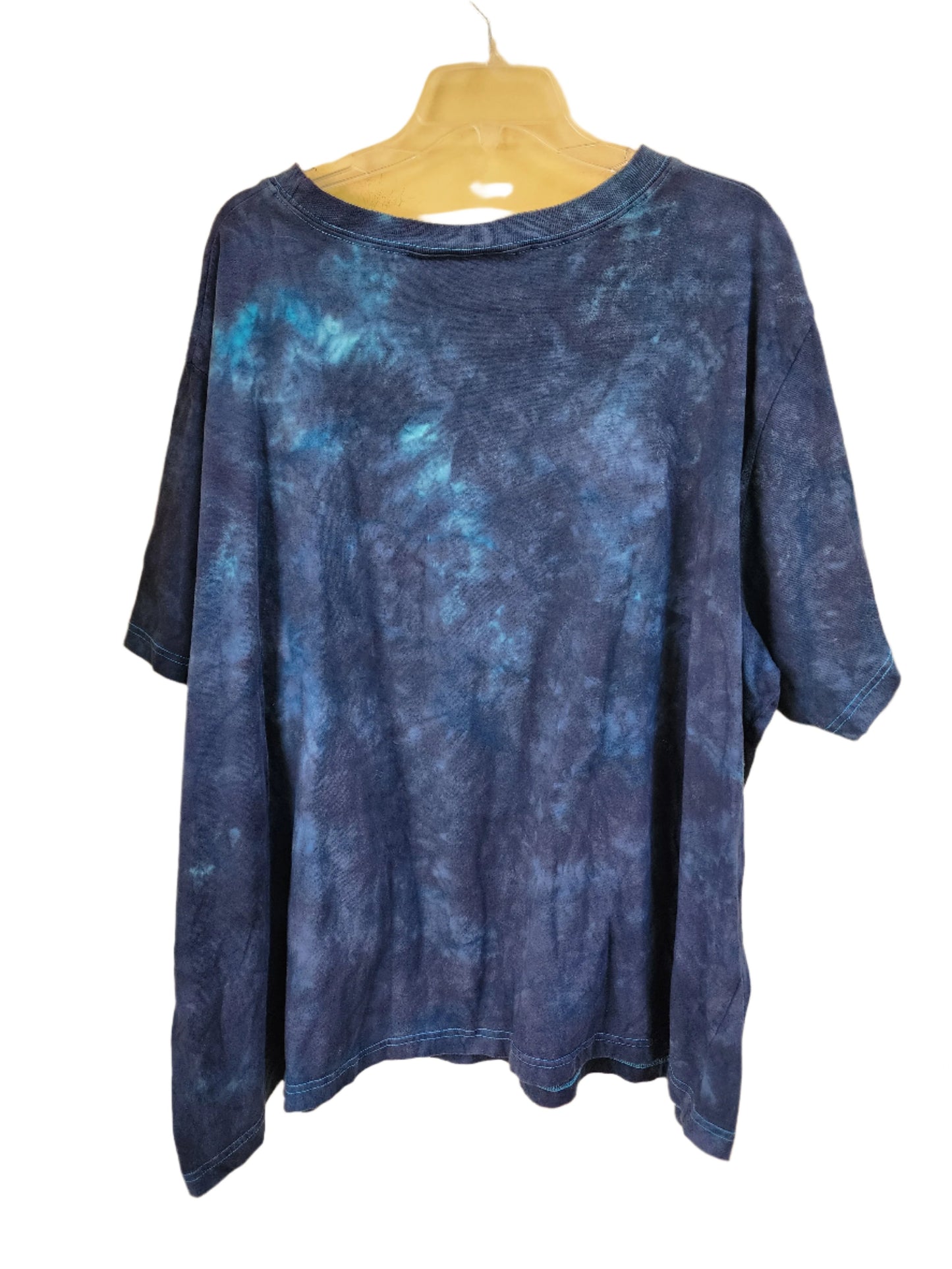 4X Dancing Bear Blue Tie Dye T-Shirt Unisex