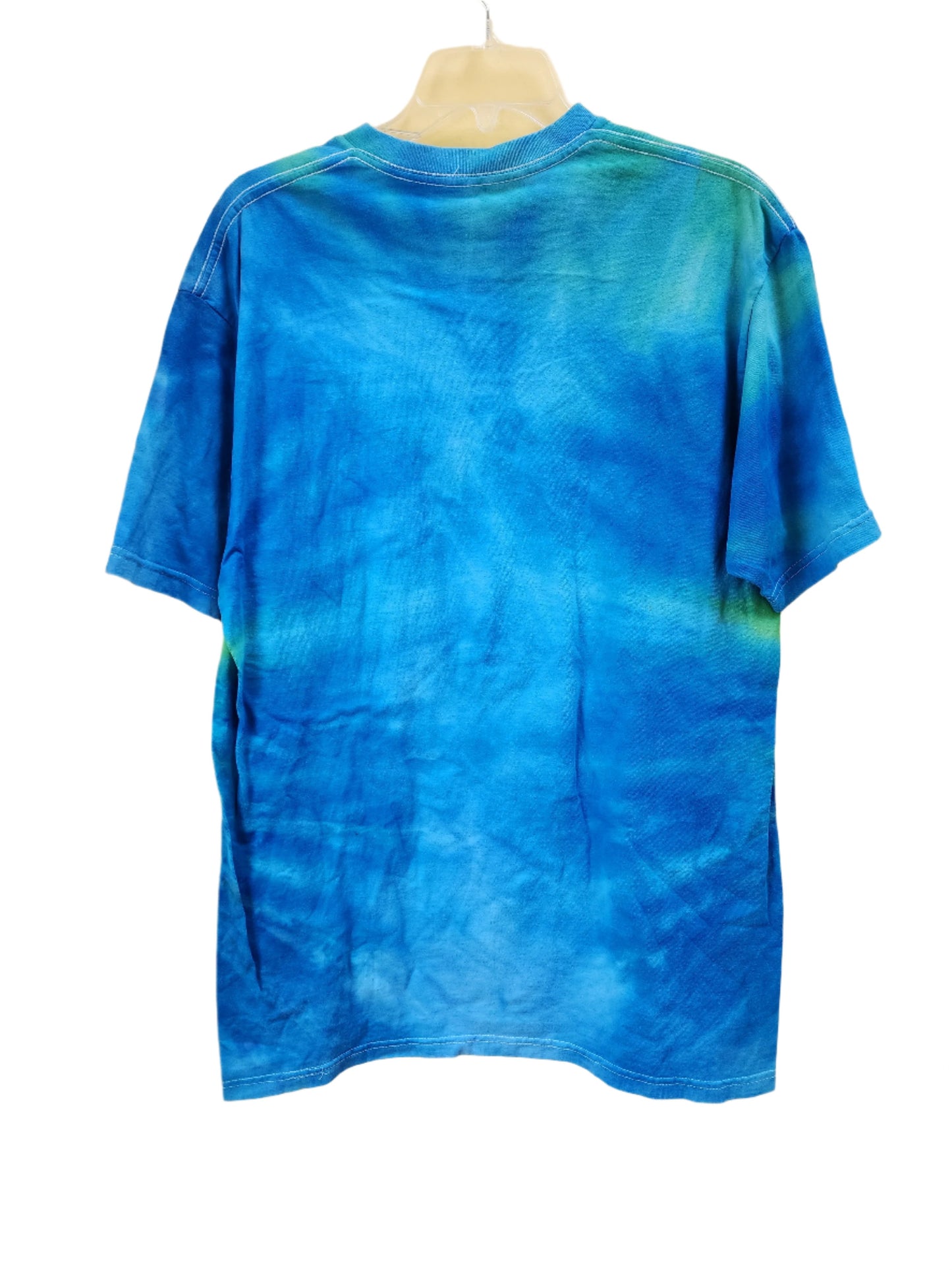 Large Portal Blue Tie Dye T-Shirt