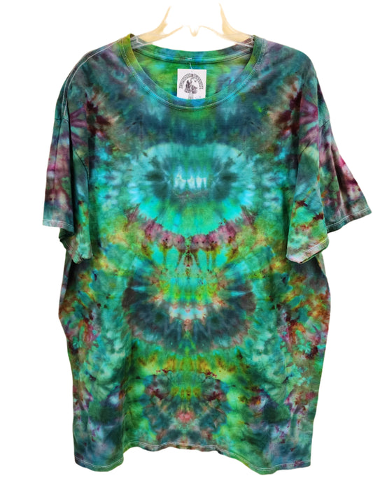 2X Multi Psychedelic Unisex Tie Dye T-Shirt