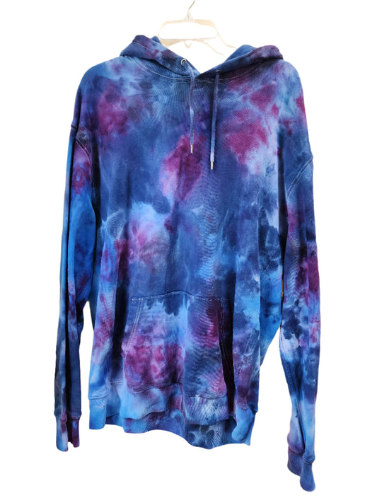 XLT Blue Burst Tie Dye Hoodie