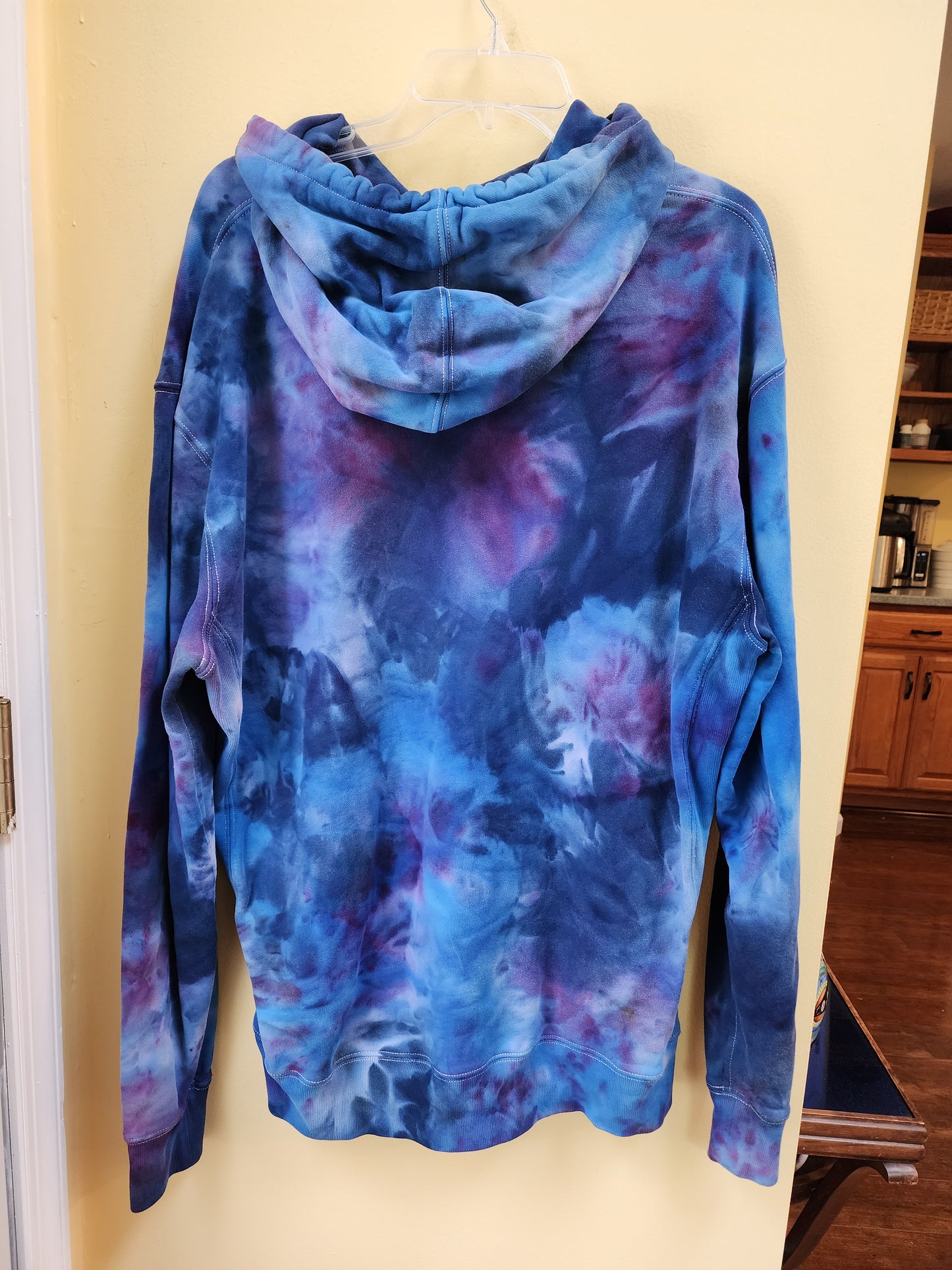 XLT Blue Burst Tie Dye Hoodie