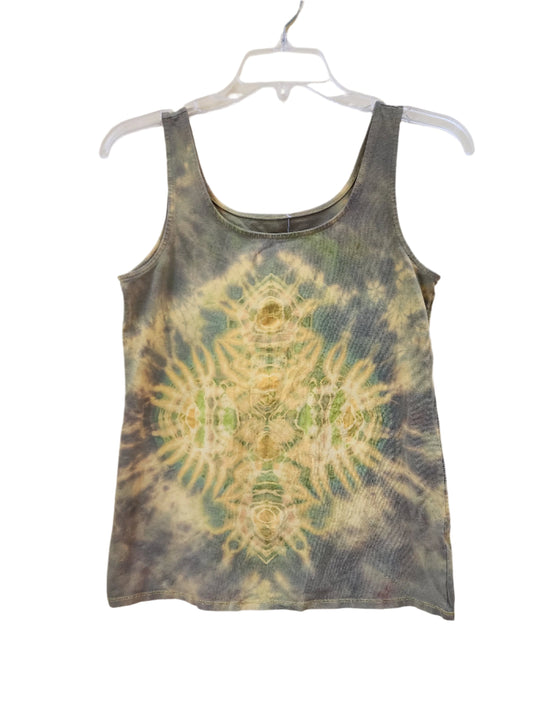 Small/Medium Psychedelic Portal Pendant Tie Dye Top