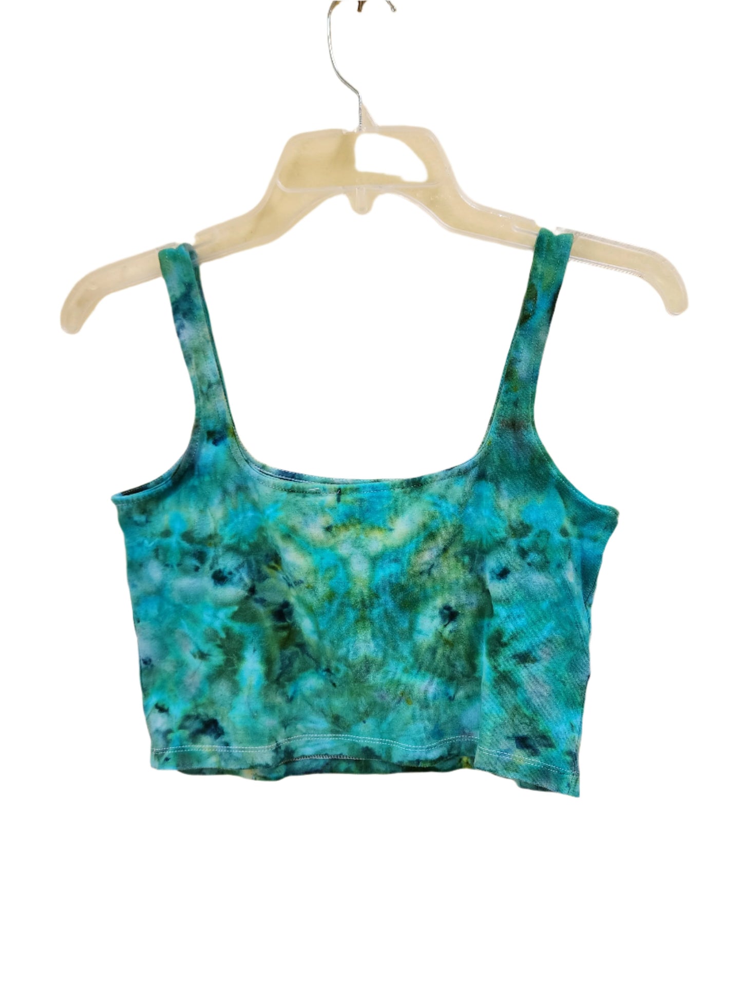 Medium Seed of Life Tie Dye Crop Top