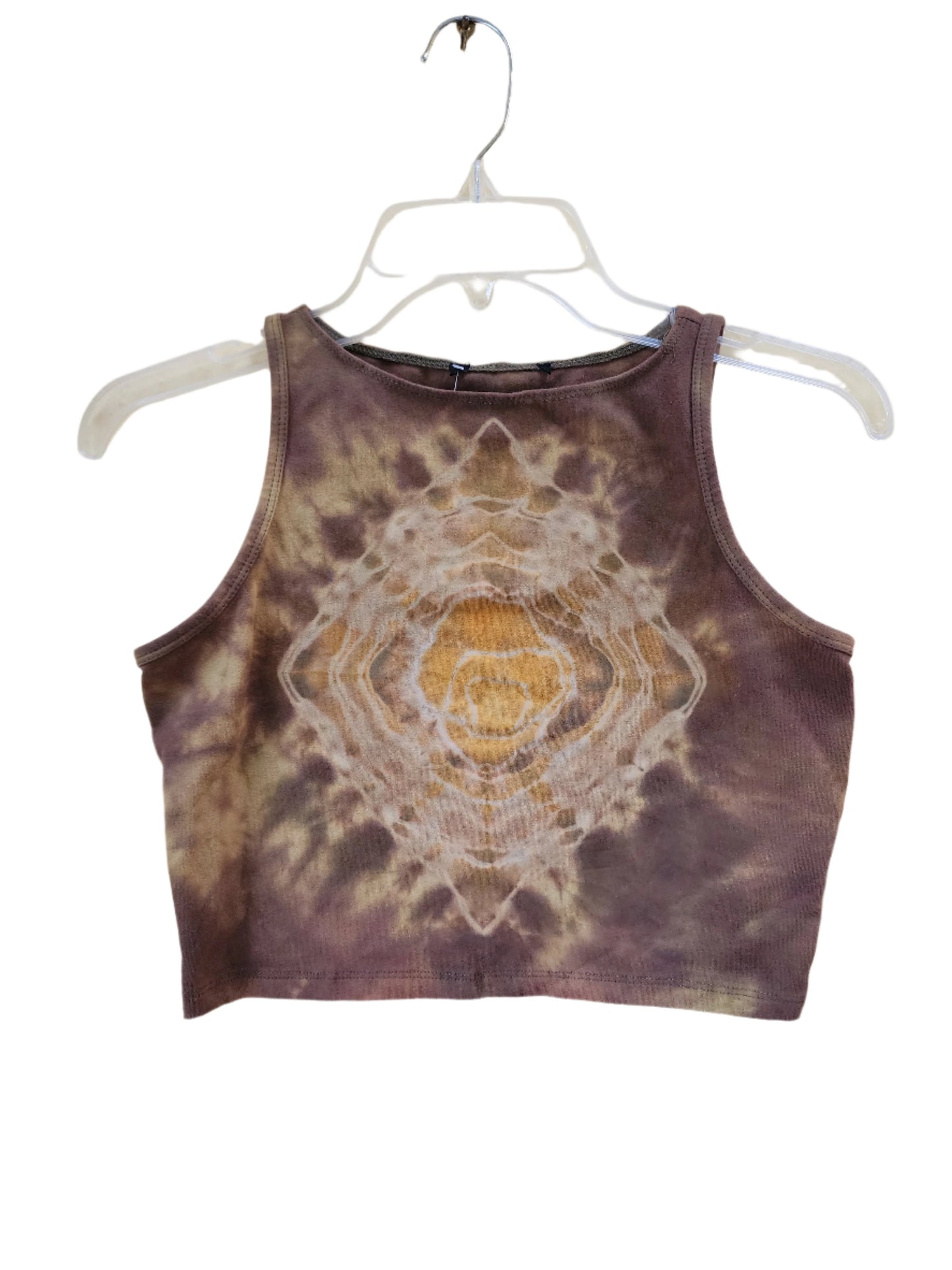 Medium Center Portal Tie Dye Crop Top