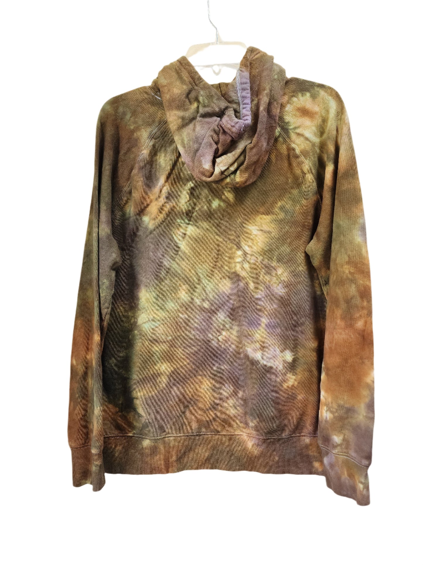 Large Melty Neutral Tie Dye Hoodie Unisex