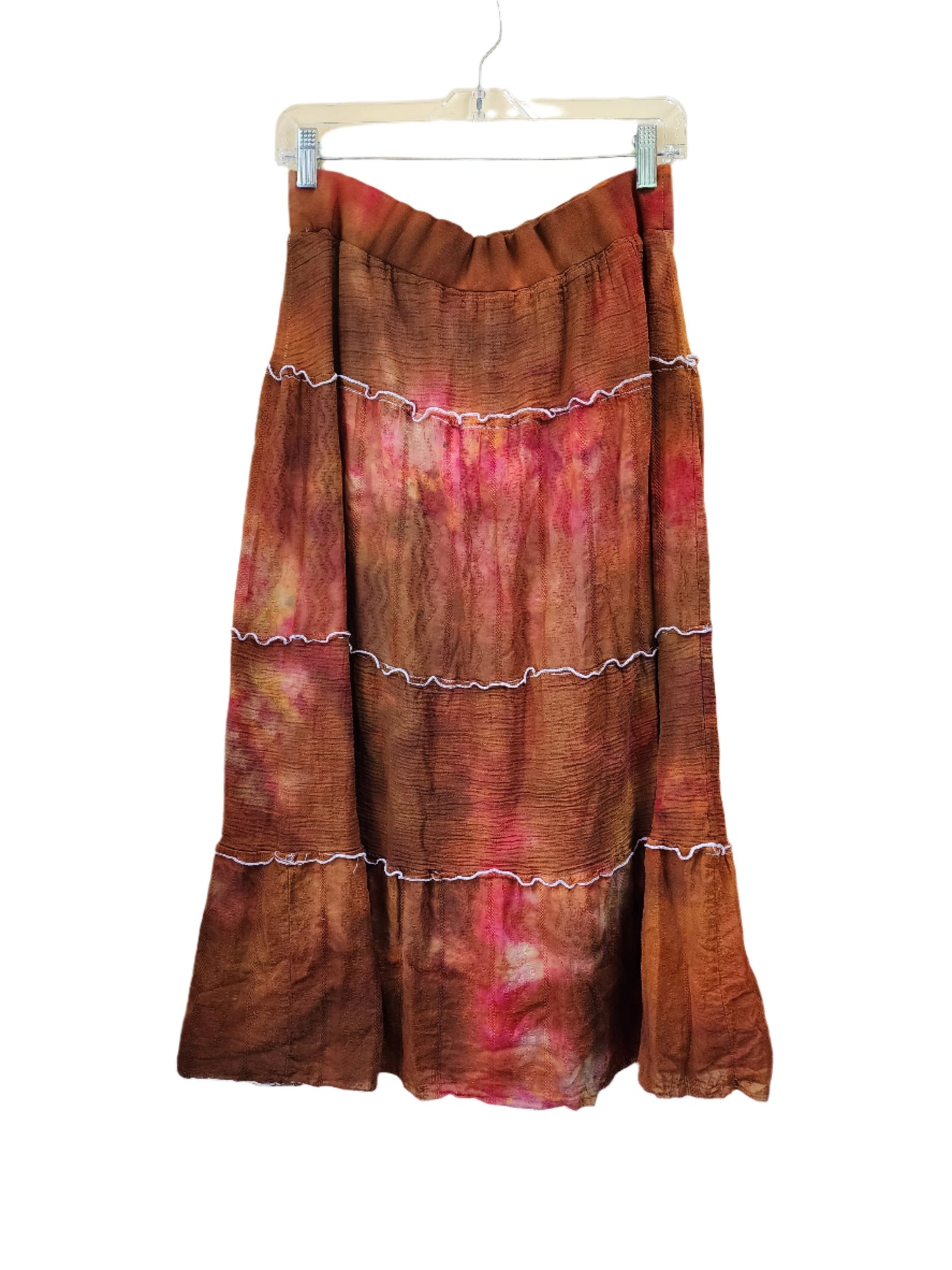 Medium Fall melt tie dye skirt