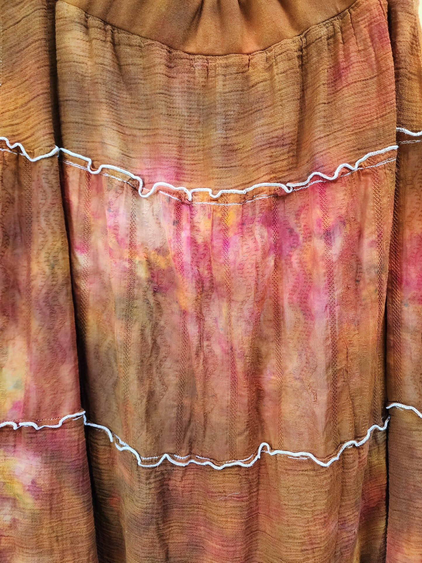 Medium Fall melt tie dye skirt