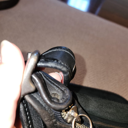 COACH Vintage Patricia's Legacy Leather Crossbody Bag 9951 Black USA
