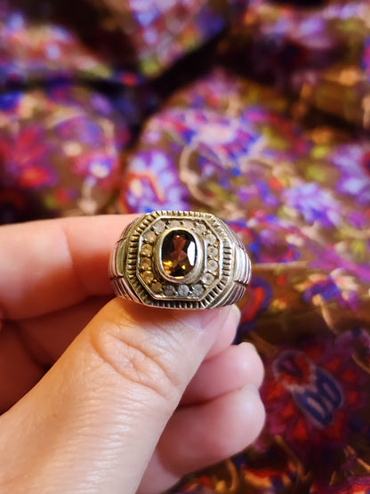 Vintage sterling silver 925 ring size 9