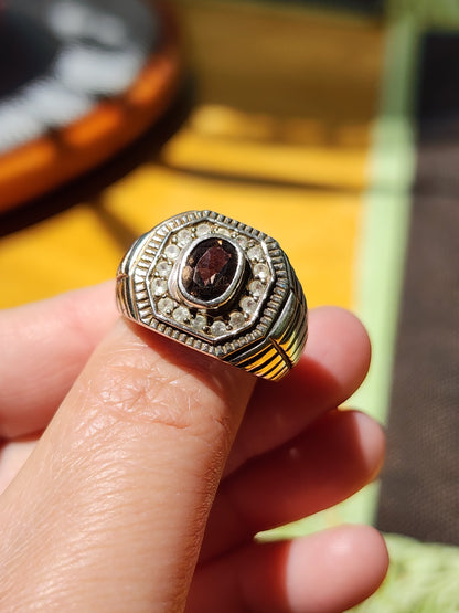 Vintage sterling silver 925 ring size 9