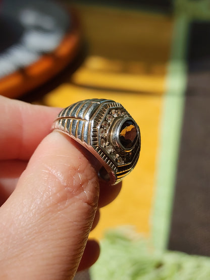 Vintage sterling silver 925 ring size 9