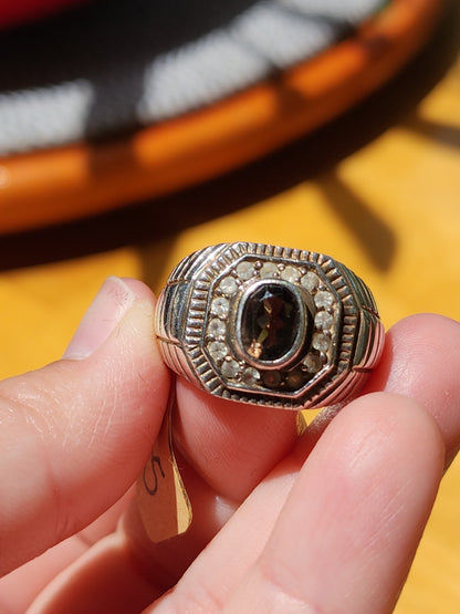 Vintage sterling silver 925 ring size 9